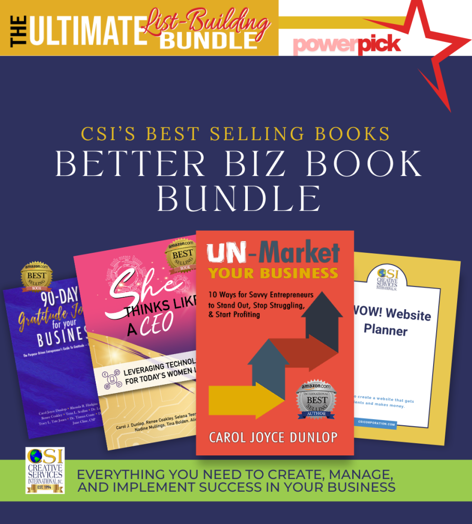 Better Biz Book Bundle- by CSI