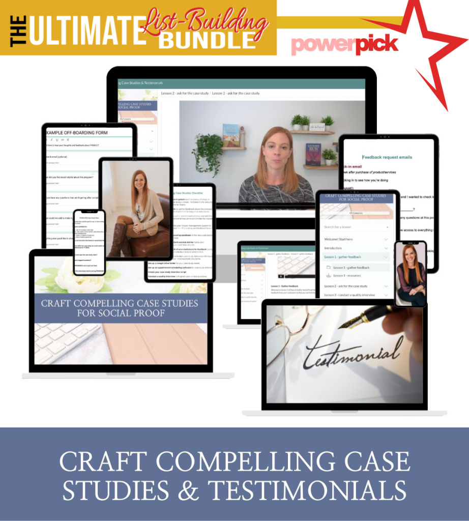 Craft Compelling Case Studies & Testimonials