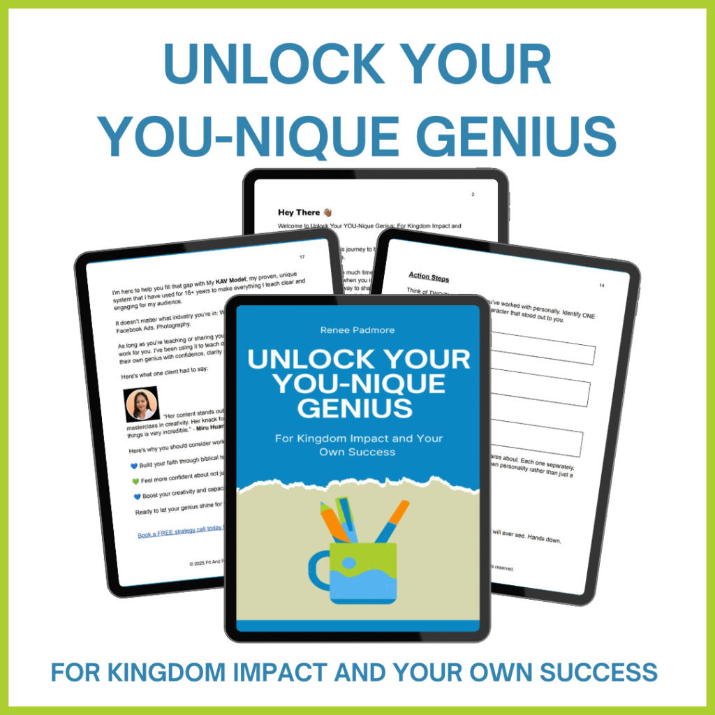 Unlock your YOU-nique Genius- Renee Padmore