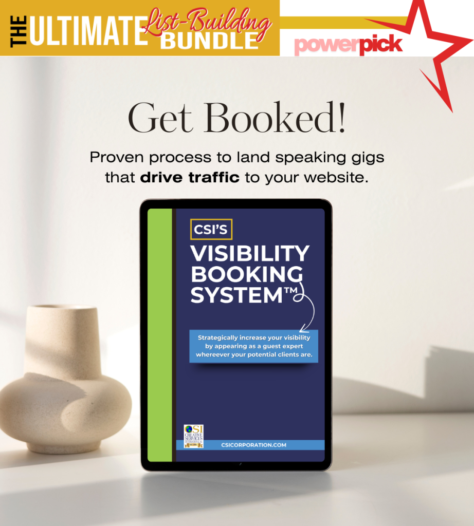 CSI's Visibility Booking System