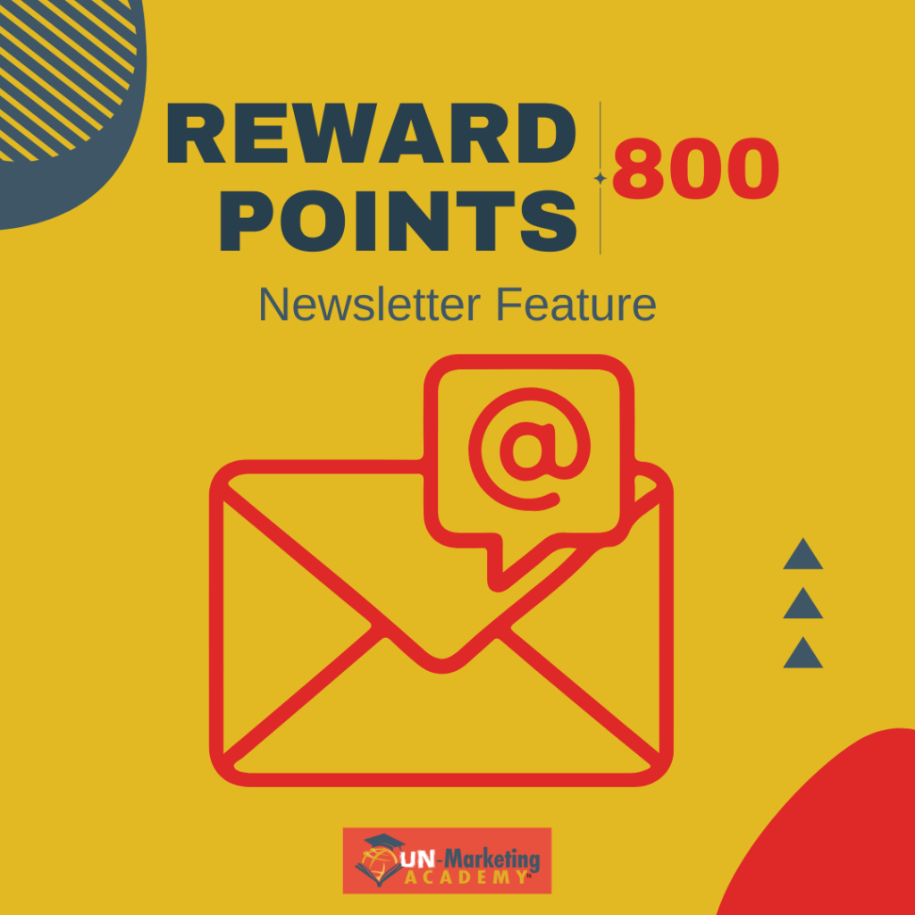 UMA Rewards: Newsletter Feature