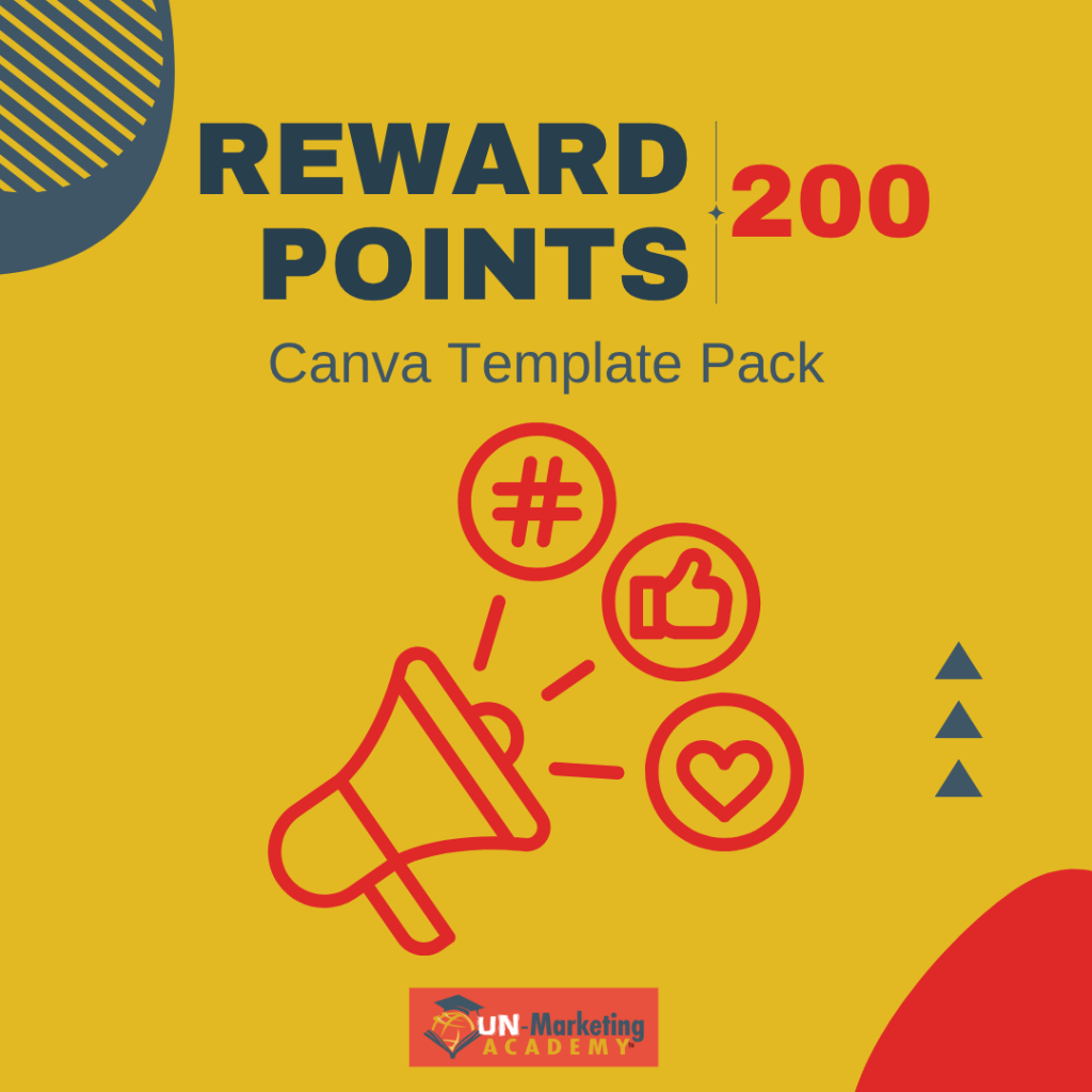 UMA Rewards: Canva template pack