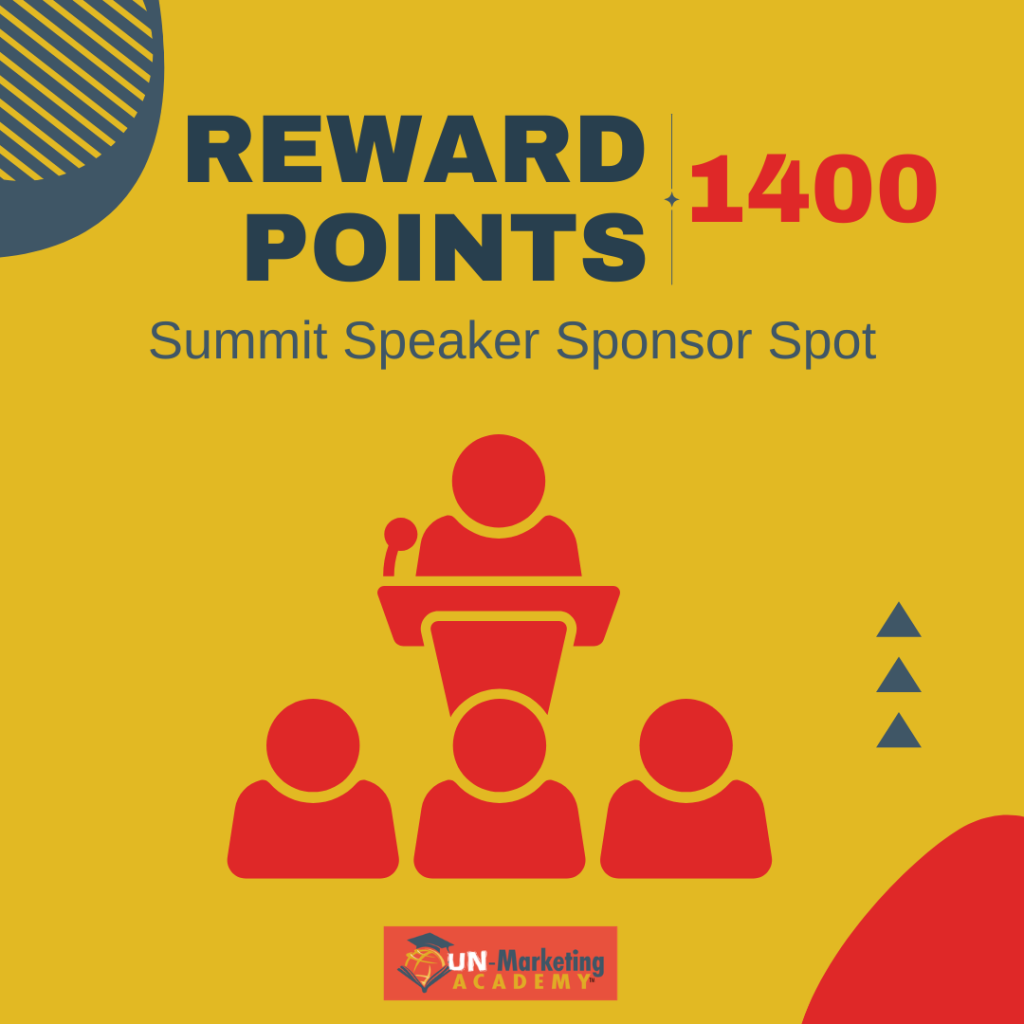 UMA Rewards: Summit Speaker Sponsor Spot